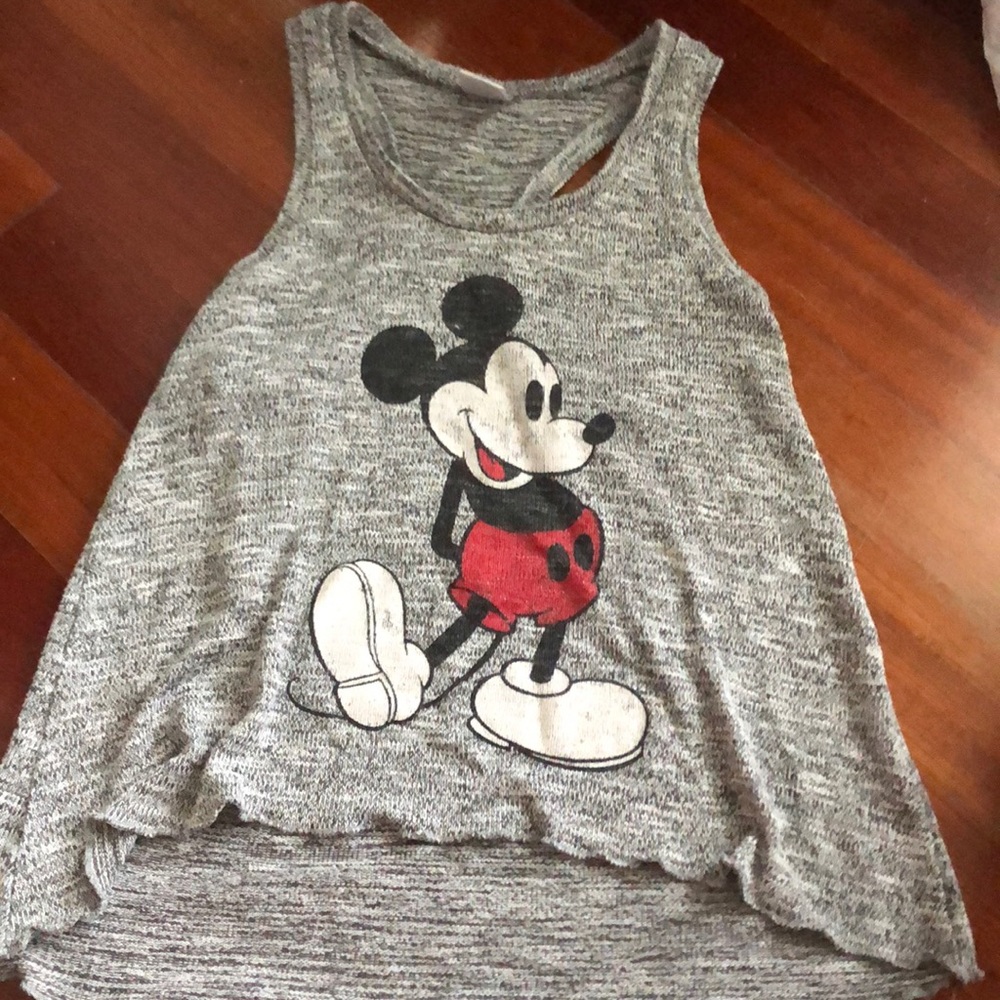 Racer back Mickey Mouse shirt
